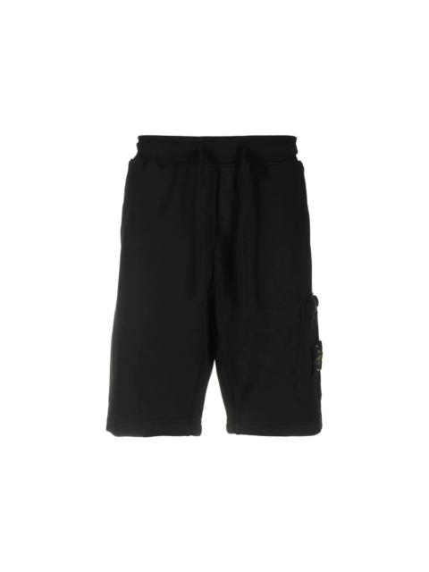 Stone Island Stone Island Felpa Bermuda Shorts Black