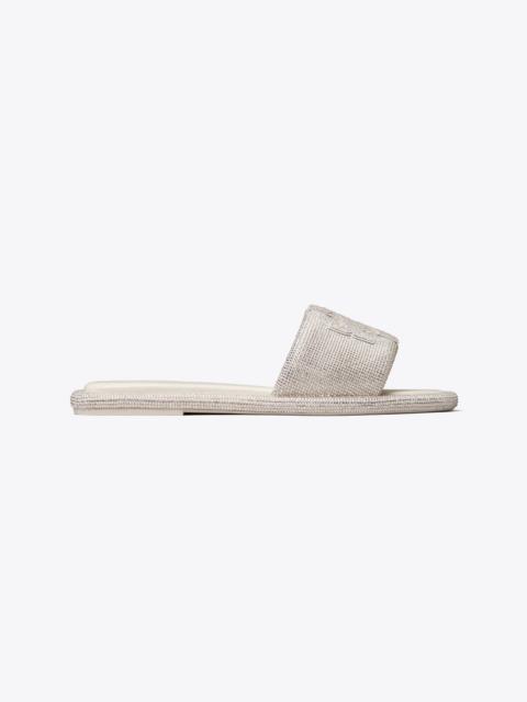 TORY BURCH Pavé Double T Sport Slide