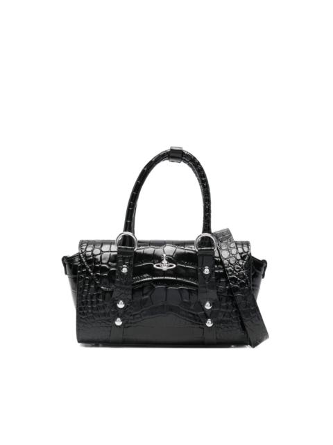 Vivienne Westwood Bettina orb-plaque embossed satchel