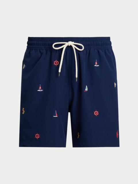 Polo Ralph Lauren 5.75-Inch Traveler Classic Swim Trunk