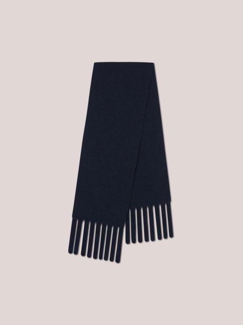 Nanushka DIXON - Brushed alpaca scarf - Navy/black