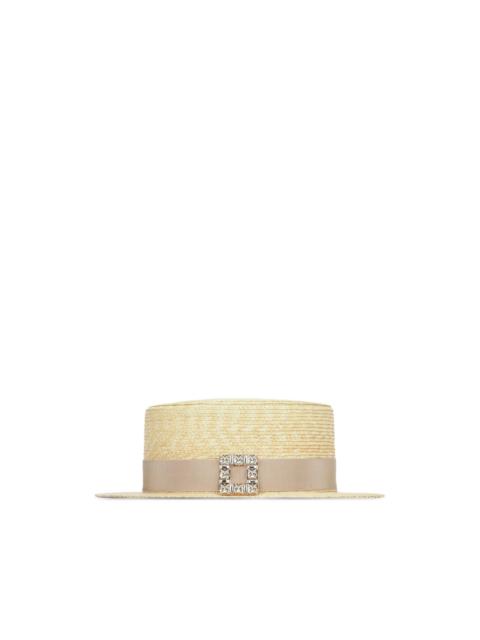 Roger Vivier Très Vivier crystal-embellished hat