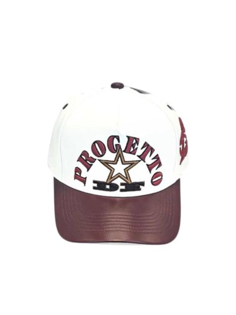 PDF logo-embroidered panelled baseball cap