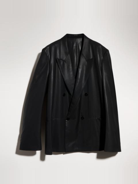 GUCCI Wool jacket with chintzed finish