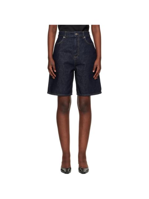 Loulou de Saison Blue Isu Lds Denim Shorts