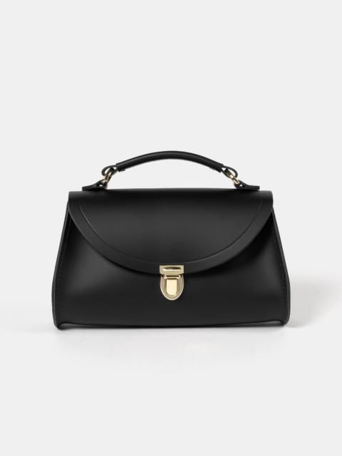 Cambridge Satchel The Mini Poppy - Black & Gold