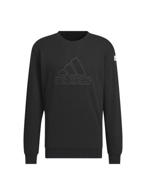 adidas adidas St Graphic Warm Crew 'Black' IK2794