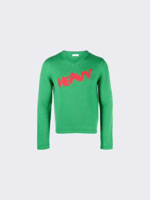 ERL ERL Heavy Logo Crew Knit