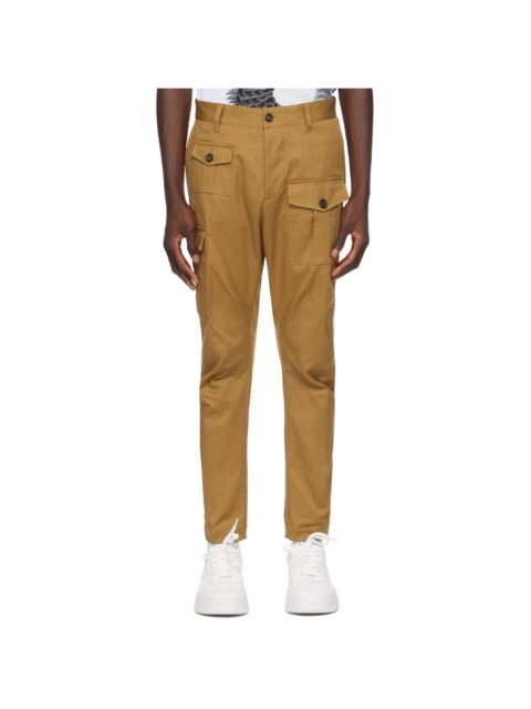 DSQUARED2 Tan Sexy Cargo Pants
