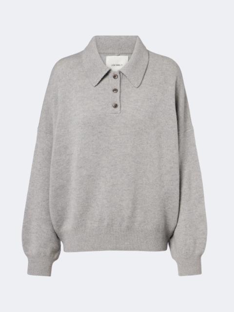 LISA YANG Etta cashmere polo sweater
