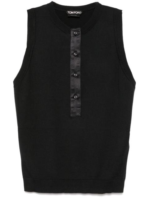 TOM FORD knitted tank top