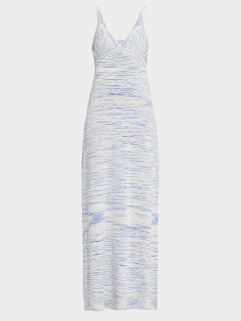 MELISSA ODABASH Colada Space-Dyed Maxi Dress