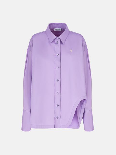 THE ATTICO ''DIANA'' LAVENDER SHIRT