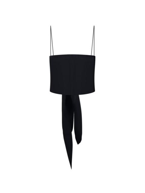 forte_forte tie-detail sleeveless top