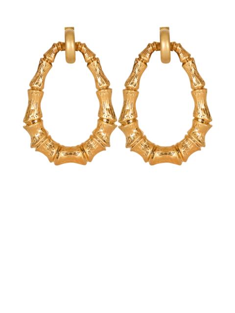 Balmain Bamboo hoop earrings