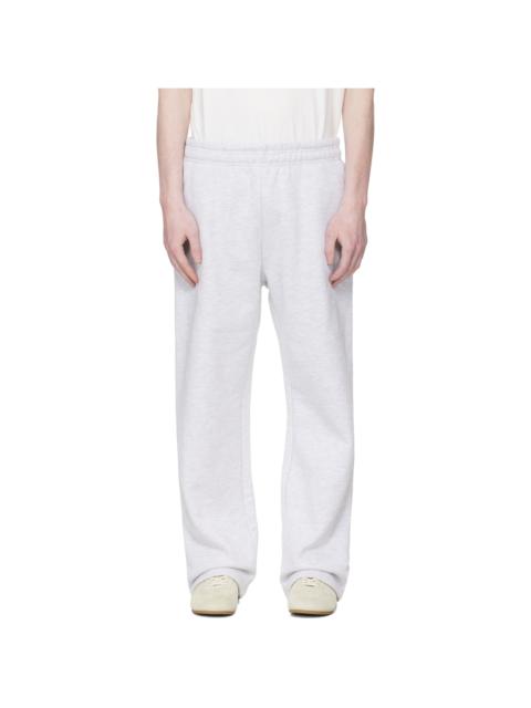 entire studios Gray Straight Leg Sweatpants