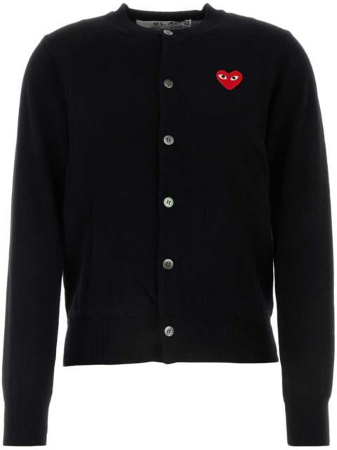 Comme des Garçons PLAY Red Emblem Cardigan Unisex