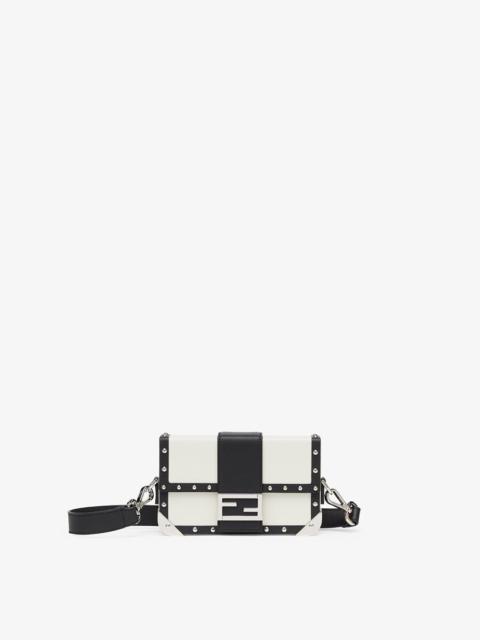 FENDI White leather bag