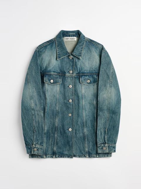 Our Legacy Shackle Jacket River Blue Wash Denim