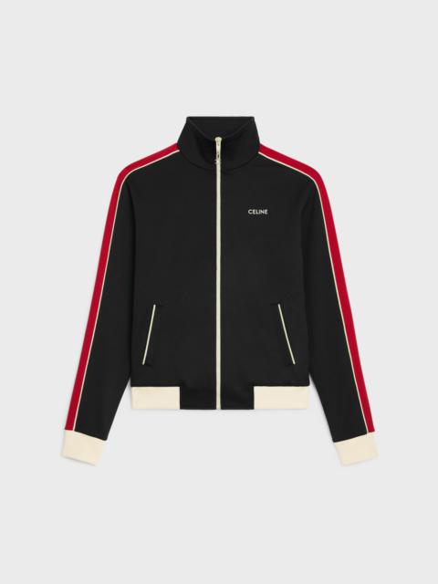 tracksuit jacket in double face jersey