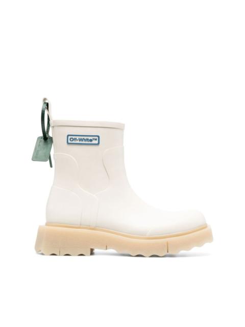 Off-White Sponge ankle boots