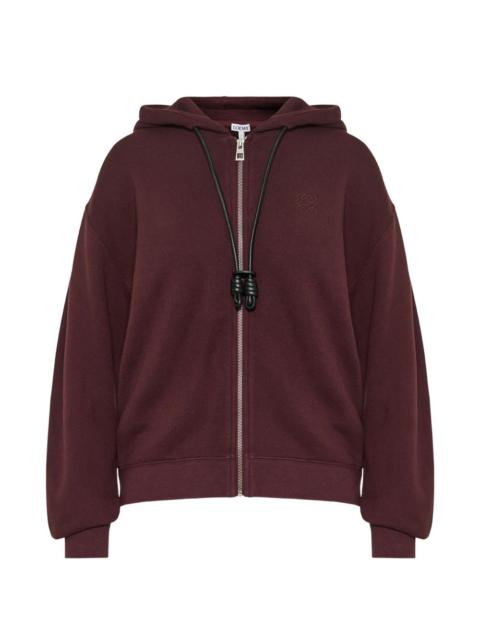 Loewe zip hooded sweater