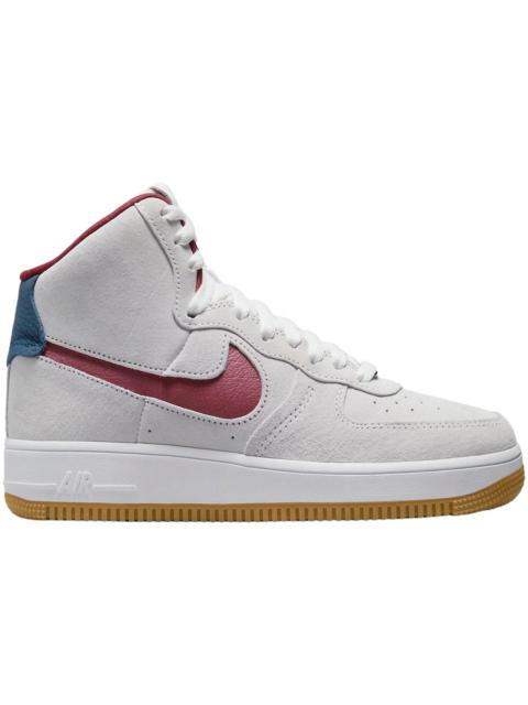 Nike Air Force 1 High Sculpt Grey Suede (Women's)