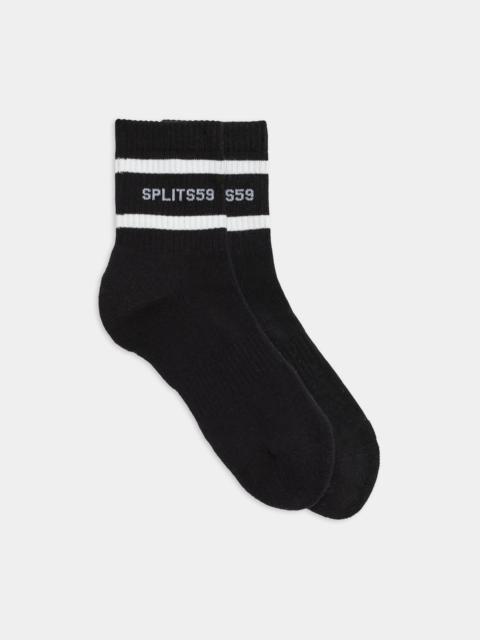 SPLITS59 Logo Stripe Quarter Socks
