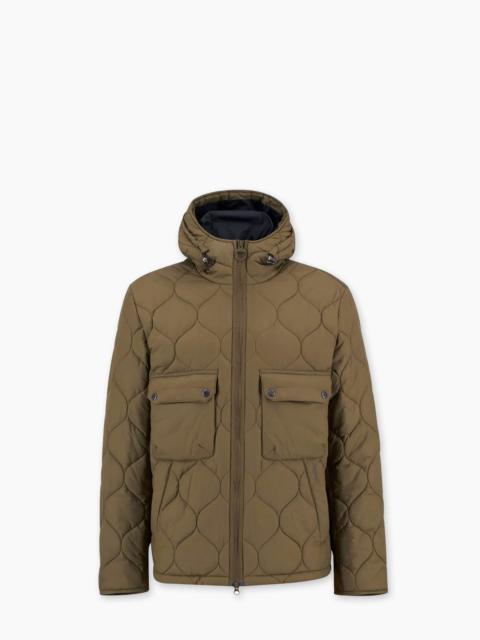 Barbour BARBOUR RE-ENGINEERED HOODED SPEY QUILTED JACKET BEECH