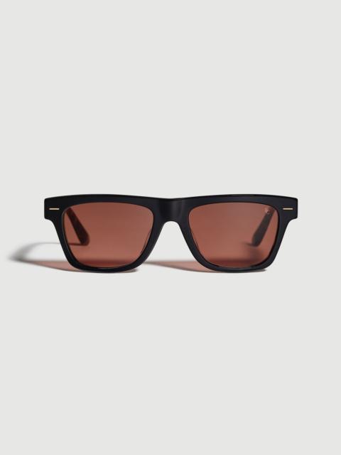 Brunello Cucinelli Rectangular acetate sunglasses