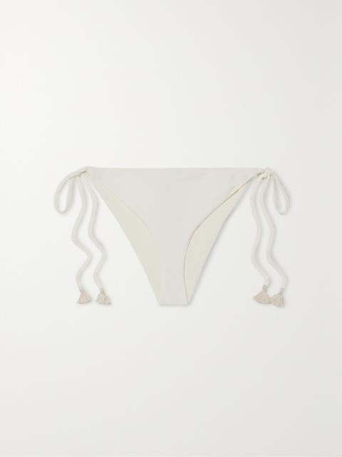 Johanna Ortiz + Net Sustain Sullen Tasseled Bikini Briefs
