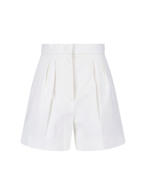 Max Mara COTTON SATIN SHORTS