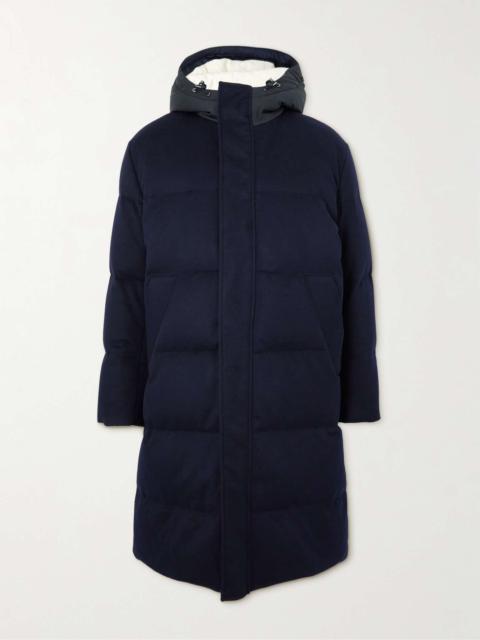 Loro Piana Quilted Cashmere Down Parka