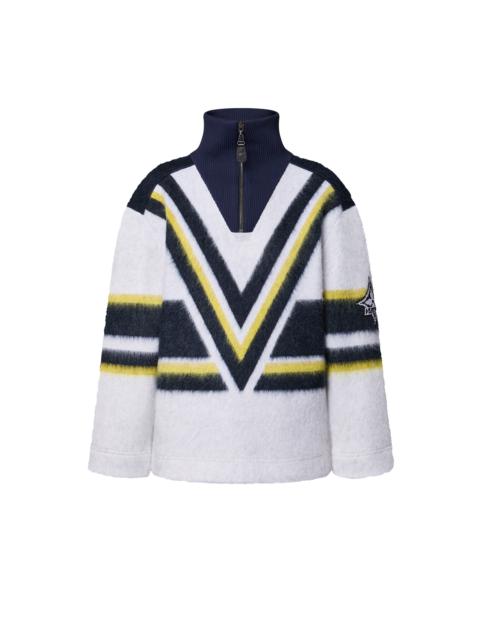 Louis Vuitton Mohair Hockey Stripes Pullover