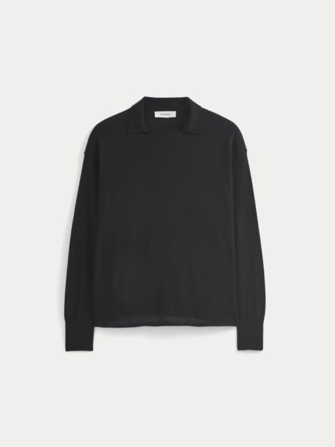 EVERLANE OVERSIZED POLO IN ULTRAFINE MERINO