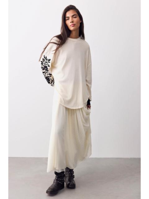 FREE PEOPLE We The Free Flora Oversized Long Sleeve Tee