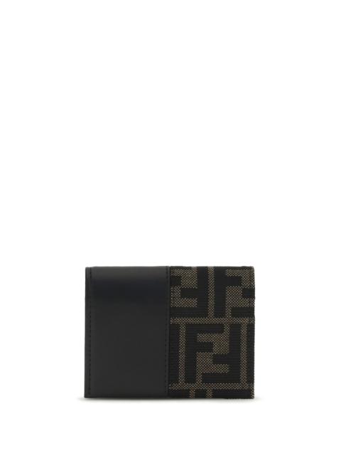 FENDI Fendi FF Card Case — Black