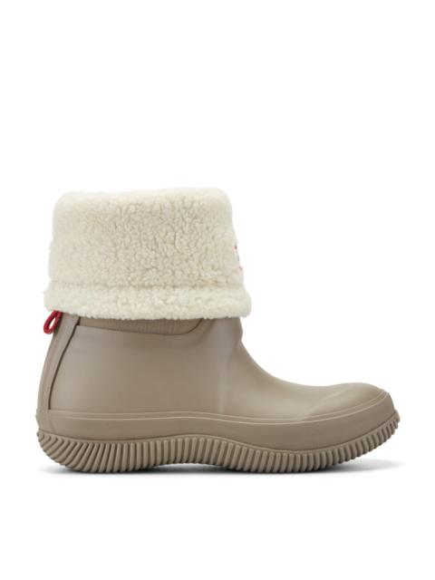 HUNTER Women's Thunor Indoor/Outdoor Insulated Roll Top Waterproof Snow Boots