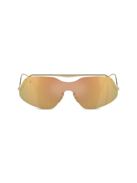 Ferrari oversized frame sunglasses