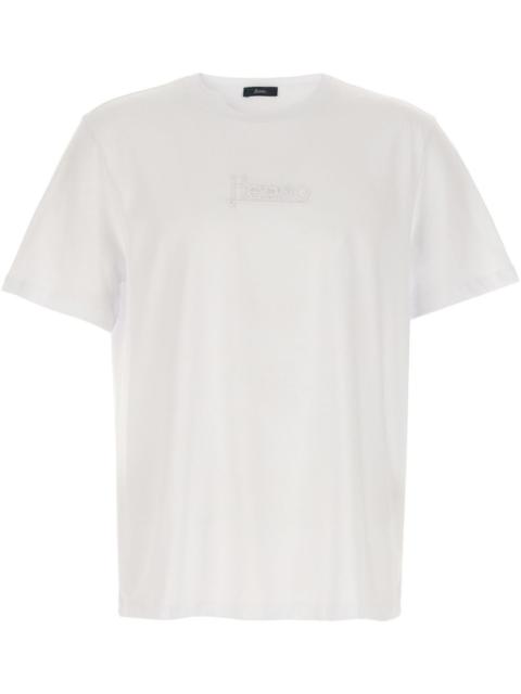 Herno embroiderylogo t-shirt