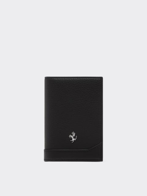 Ferrari GT Soft Card Holder in Granata Leather