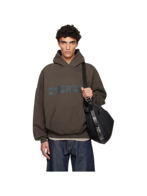 ESSENTIALS Brown Holiday Heavy Fleece 90s Hoodie