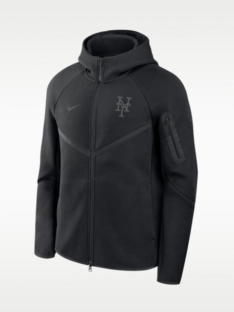 Nike New York Mets Men's Nike Tech Full-Zip Windrunner Hoodie