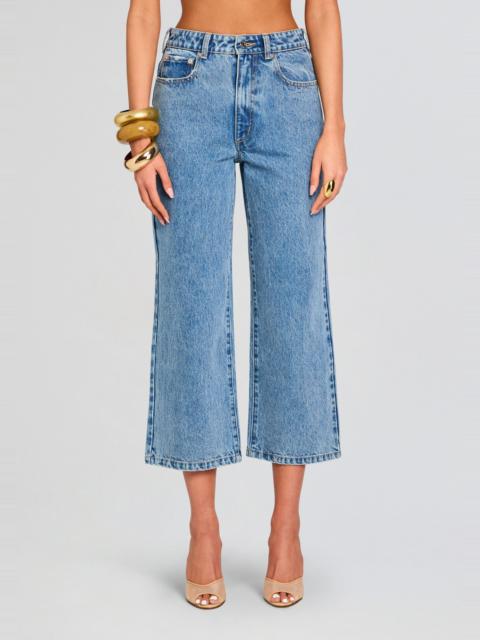 RETROFÊTE KIRT WIDE LEG CROPPED JEANS