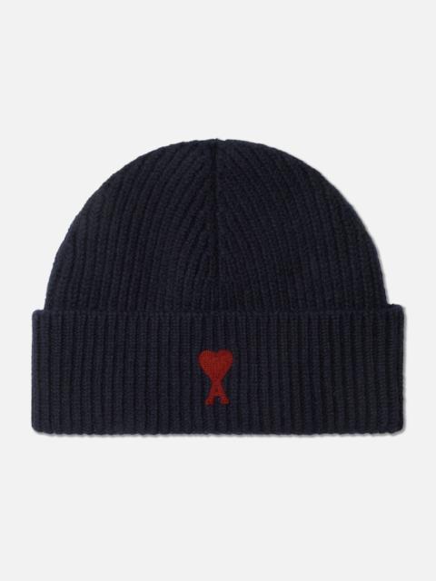 AMI Paris RED AMI DE COEUR BEANIE