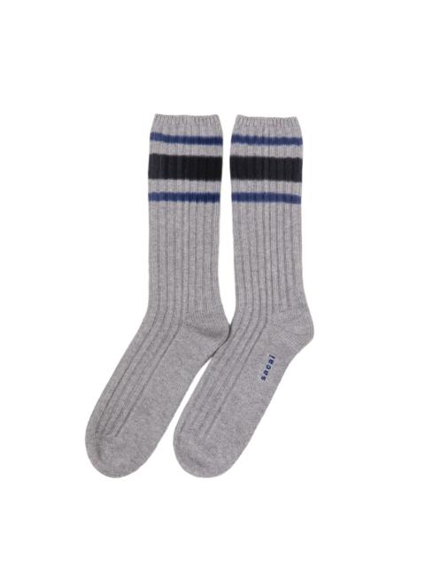 sacai Line Dye Socks