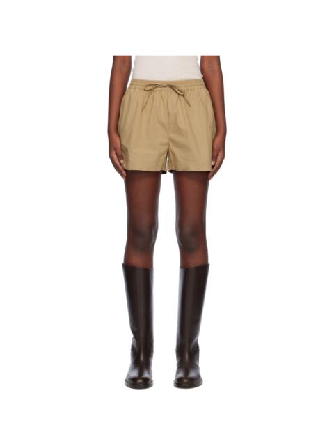 Tan Relaxed Shorts