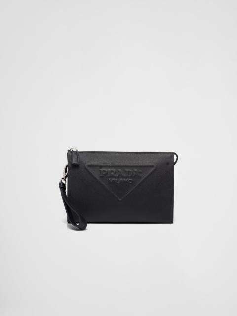 Prada Saffiano leather pouch