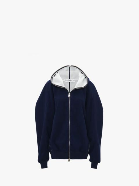 JW Anderson DOUBLE ZIP HOODIE