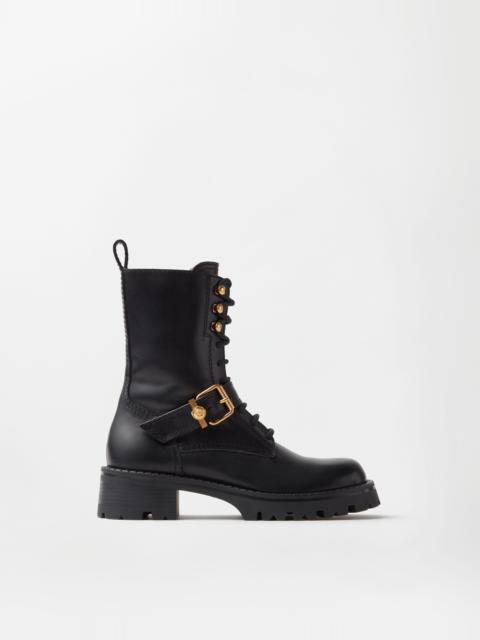 VERSACE Roxy Leather Boots 35 mm